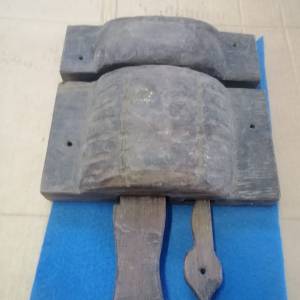 Cerradura de madera antigua