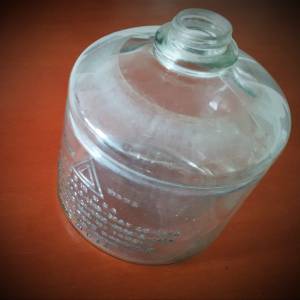 Botella Vintage cristal 4 litros